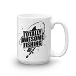 TOTALLY AWESOME FISHING MUG
